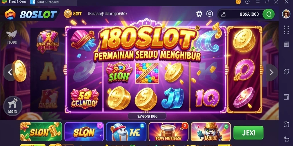 Cuplikan 180SLOT sebelum APK Arcade dipasang.