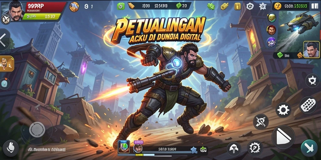 Cuplikan 99RP sebelum APK Action dipasang.