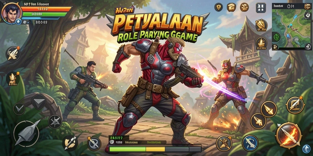 Cuplikan HP777 sebelum APK ARPG dipasang.