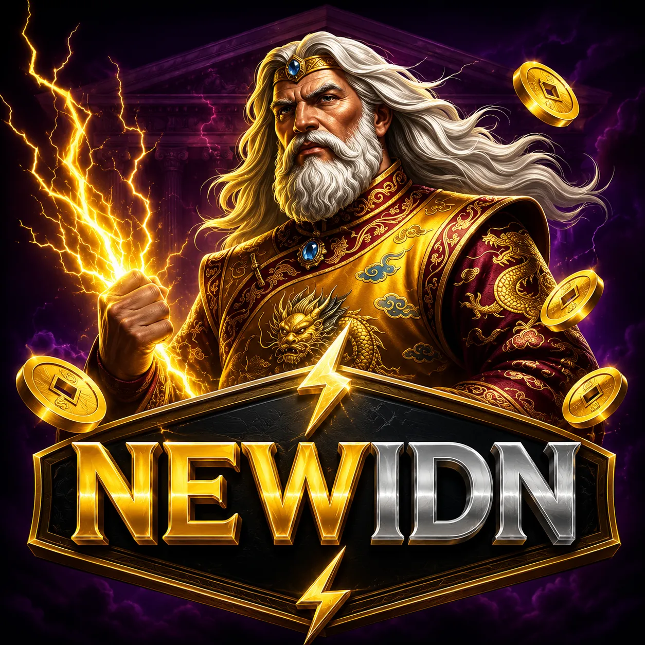 Screenshot utama NEWIDN menampilkan pertarungan epik dalam dunia MMORPG.
