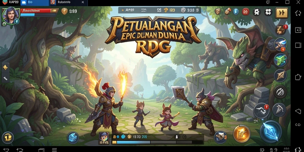 Cuplikan RAP89 sebelum APK RPG dipasang.